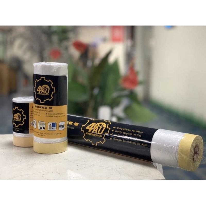 Băng dính che phủ sơn - keo che sơn ô tô khổ 550-1100