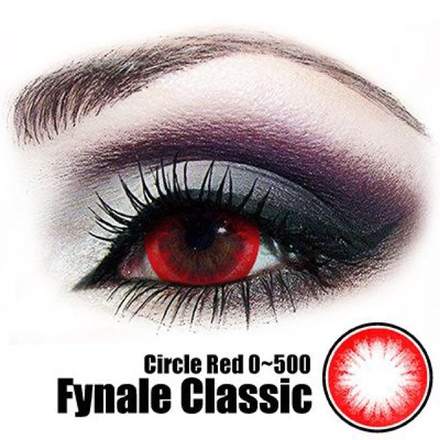 Áp tròng cosplay Only red đỏ 14.0MM - Kính Áp Tròng FAIRY SHOP CONTACT LENS