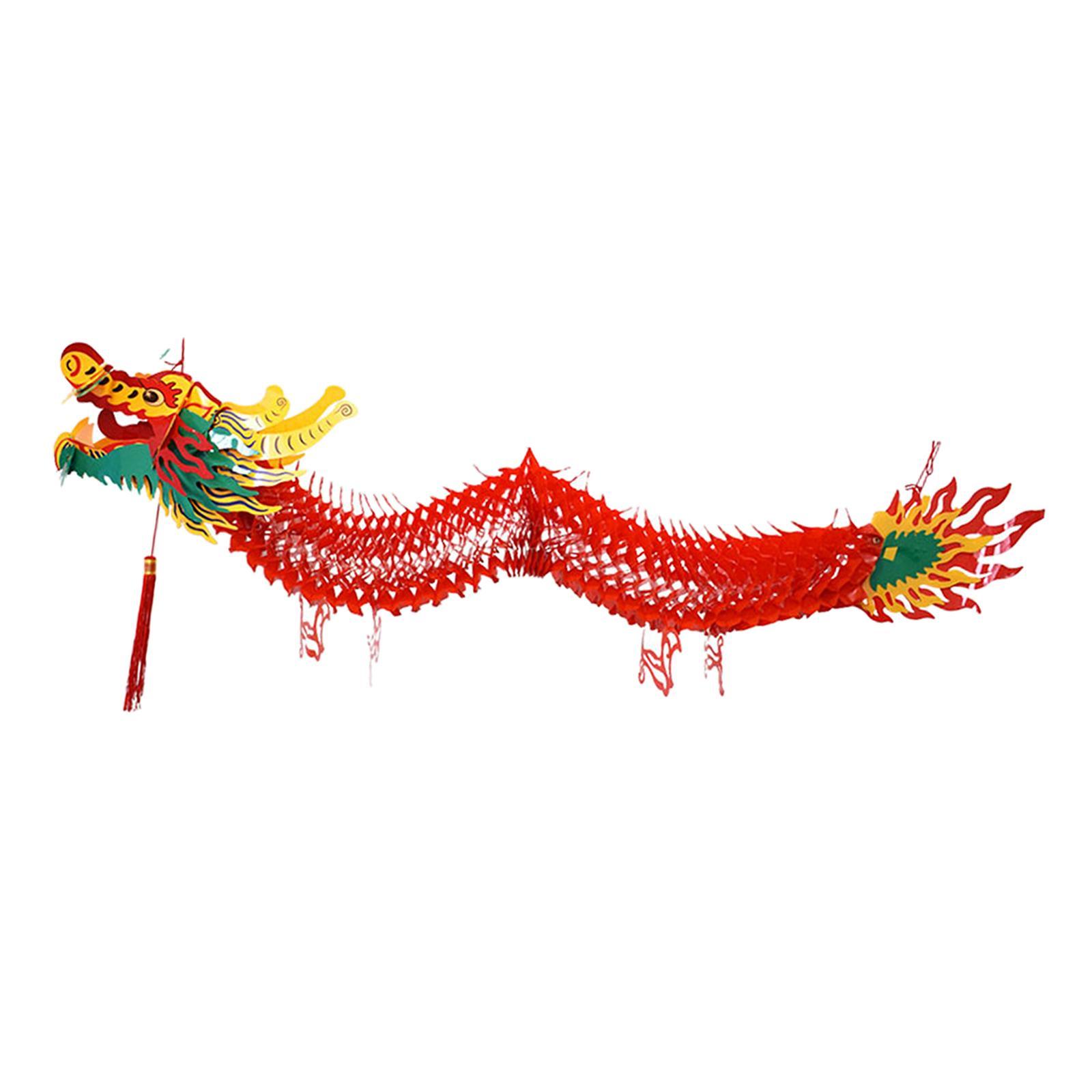 Spring Festival Dragon Lantern Restaurant Paper Dragon Decorative