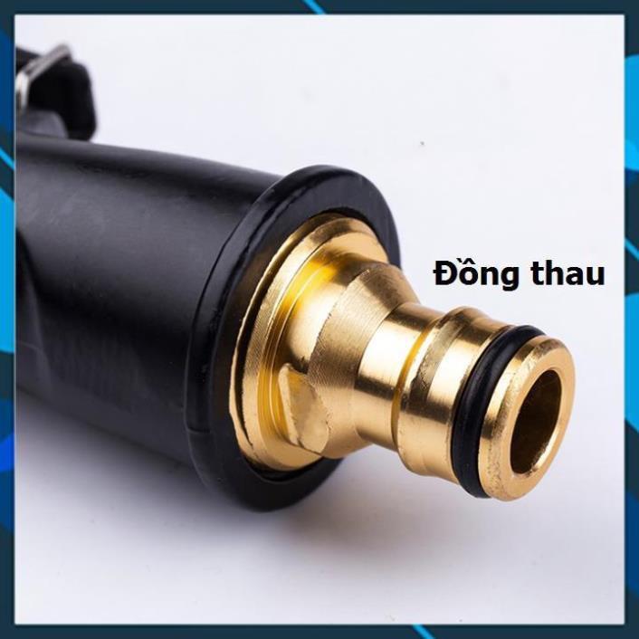 Bộ dây và vòi xịt tăng áp lực nước rửa xe tưới cây loại 5m (dãn nở 15m) 206810