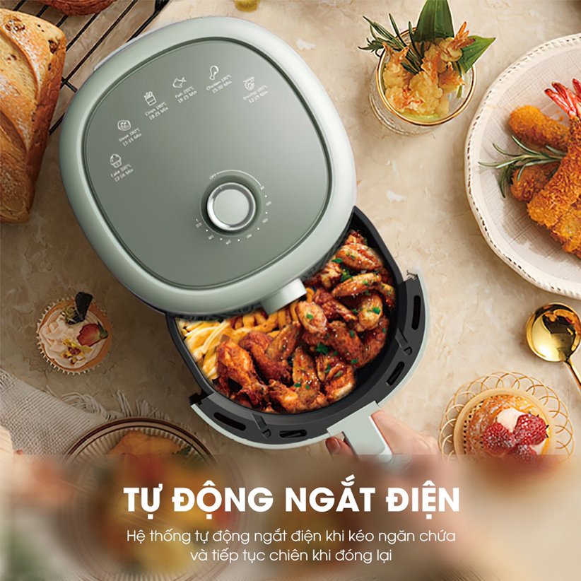 Nồi chiên không dầu Samono 4 Lít SW-AFBE04 - Hàng chính hãng