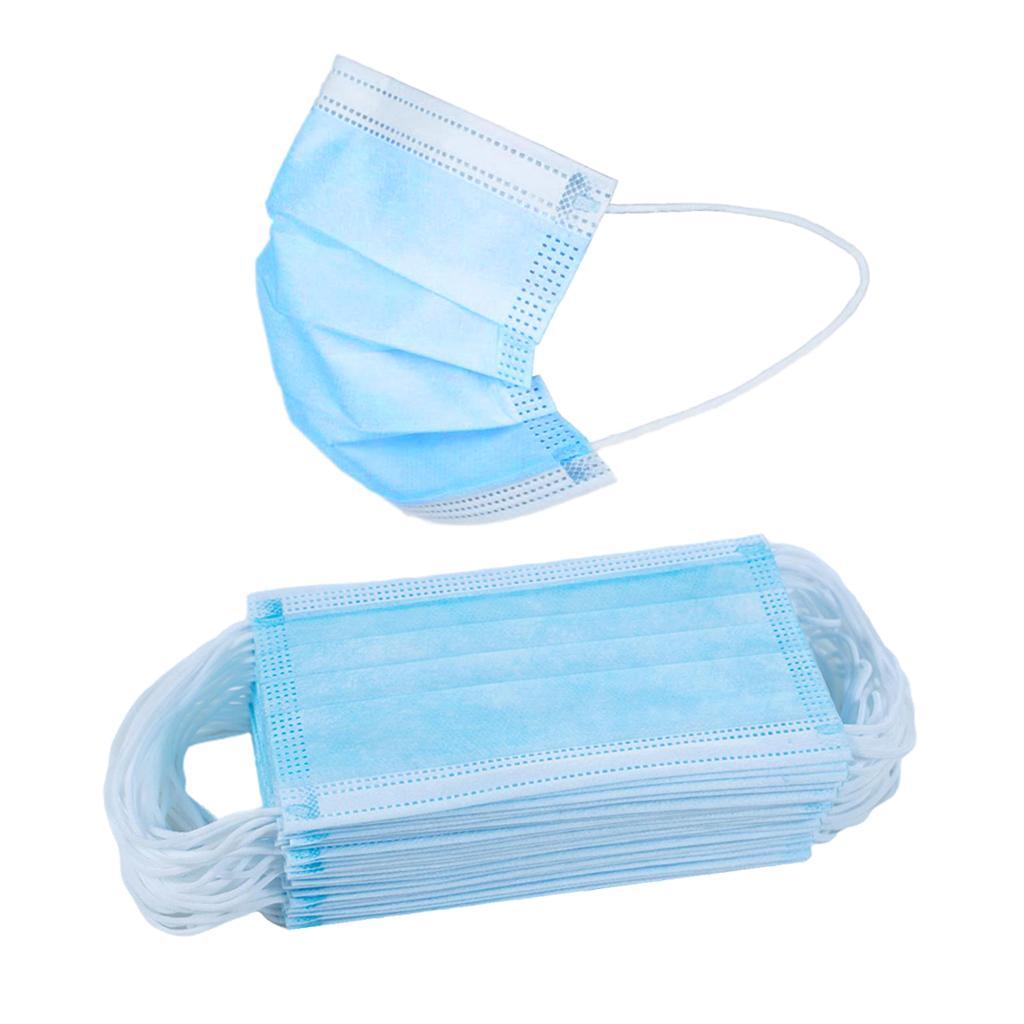 500pcs Disposable Face Mask Anti-Dust Mouth Mask Cover Ear Loop Economic Pack