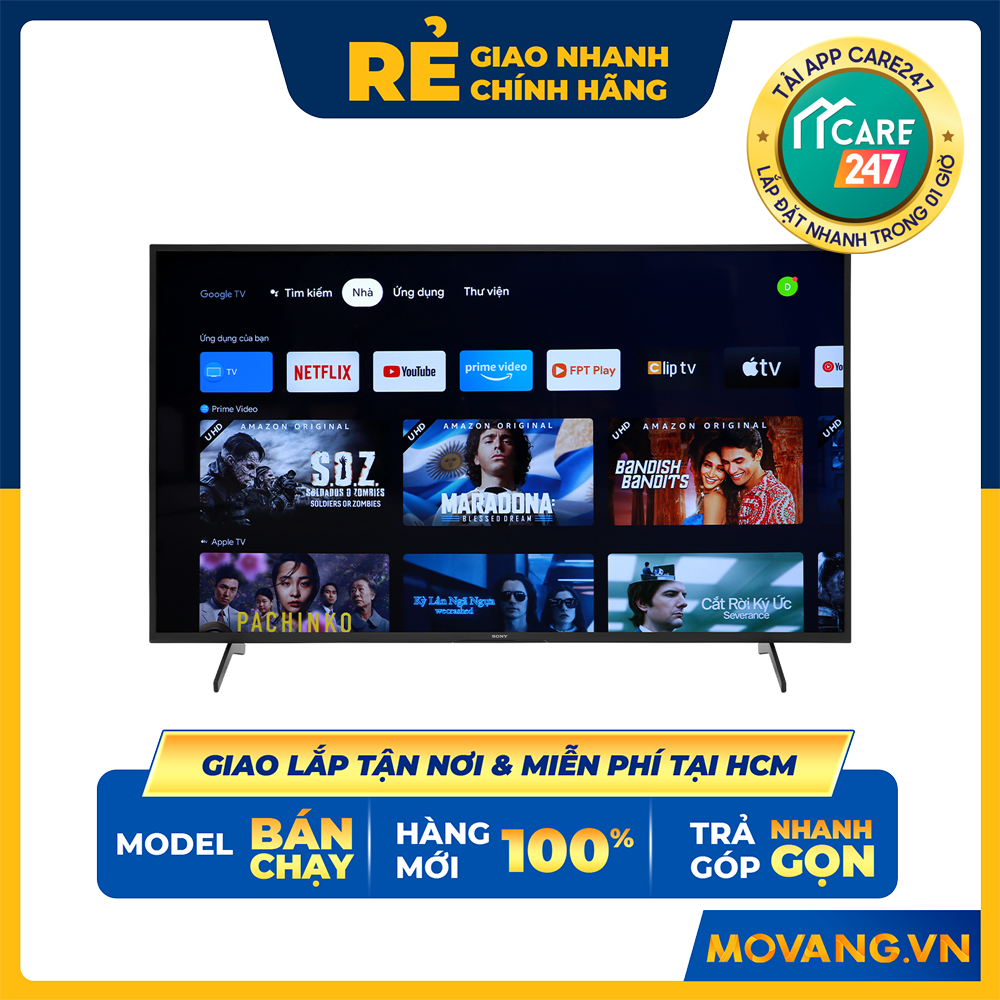 65X75K - Google Tivi Sony 4K 65 inch KD-65X75K - Hàng chính hãng - Chỉ giao HCM