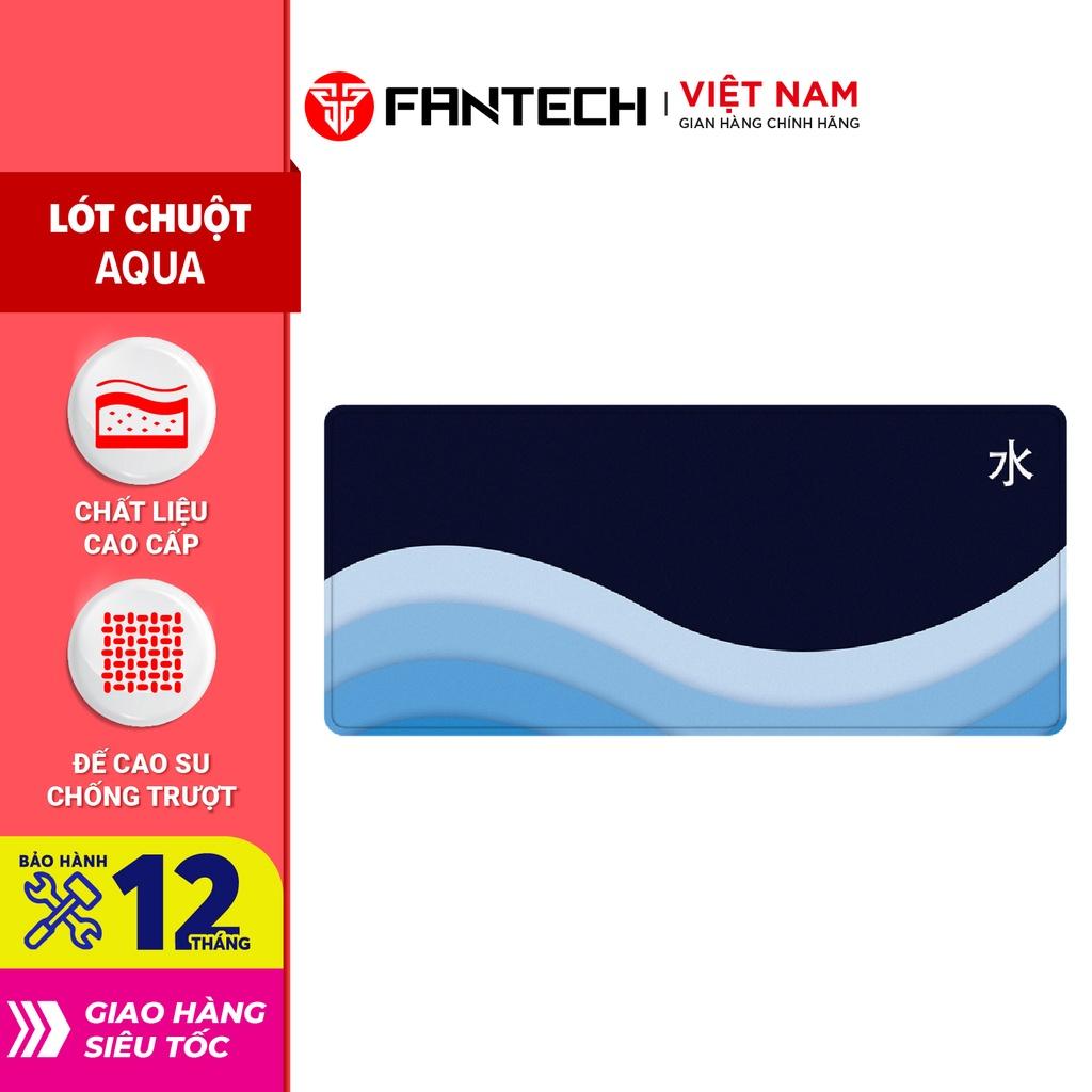 Miếng lót chuột Gaming FANTECH ATO MP905 DESK MAT (AQUA) - Cao su tự nhiên, đế chống trượt - Hàng chính hãng