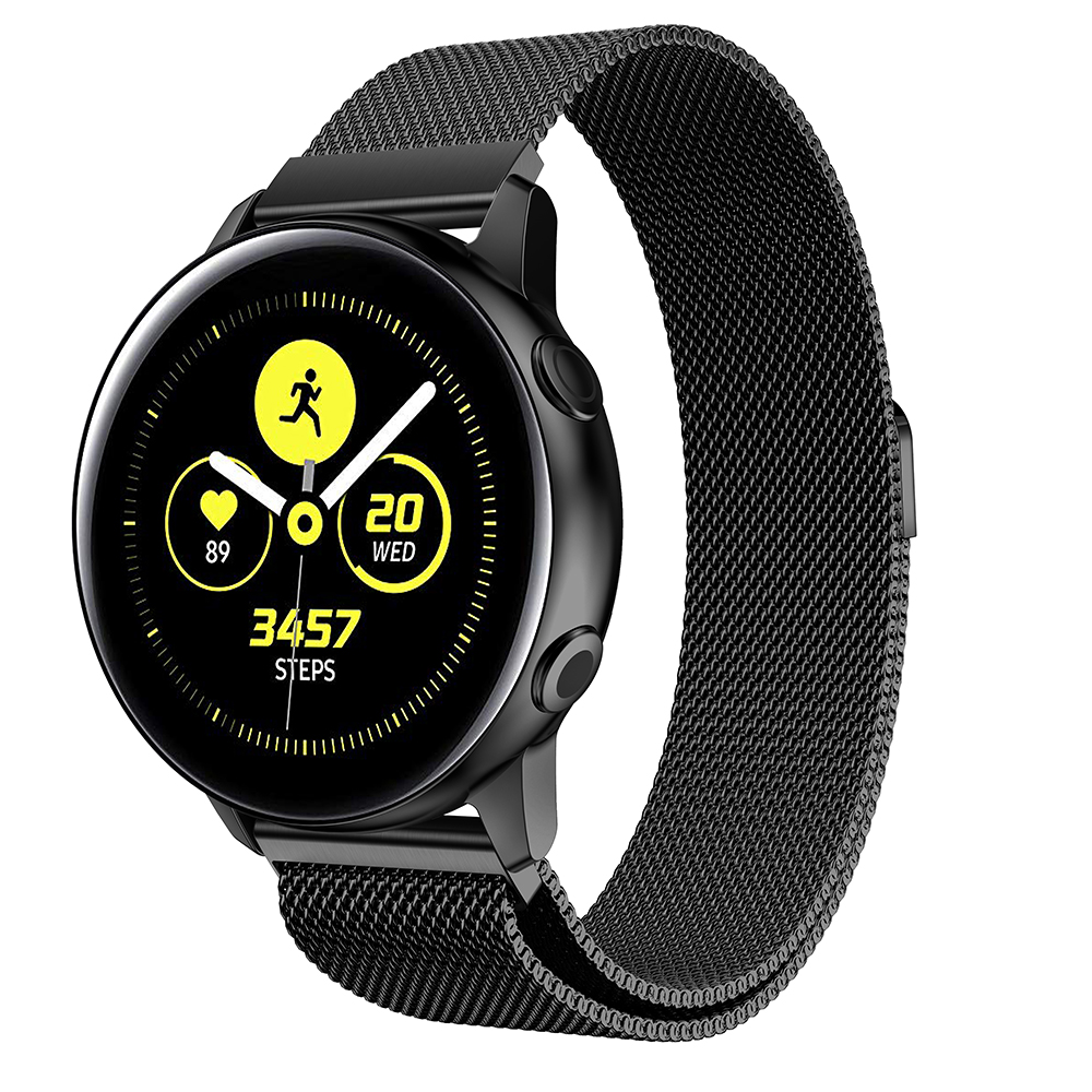 Dây Thép Lưới Nam Châm Milanese Loop Cho Galaxy Watch Active 2, Active 1, Galaxy Watch 42, Garmin, Ticwatch Pro, Gear S3 , Galaxy Watch 46