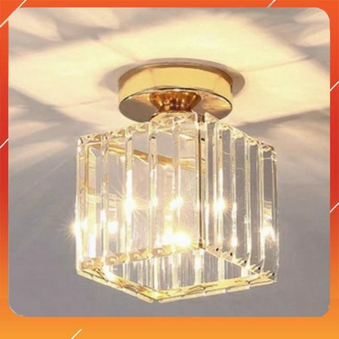 Đèn ốp pha lê K9 hành lang, ngoài hiên phong cách hiện đạigiá tốt sử dụng cho phòng nghỉ ngơi, đèn ngủ 3179