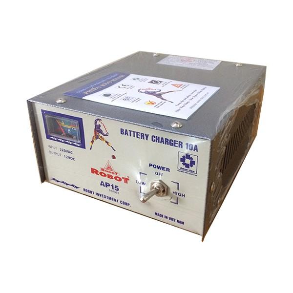 MÁY SẠC ẮC QUY ROBOT TĂNG GIẢM 10A
