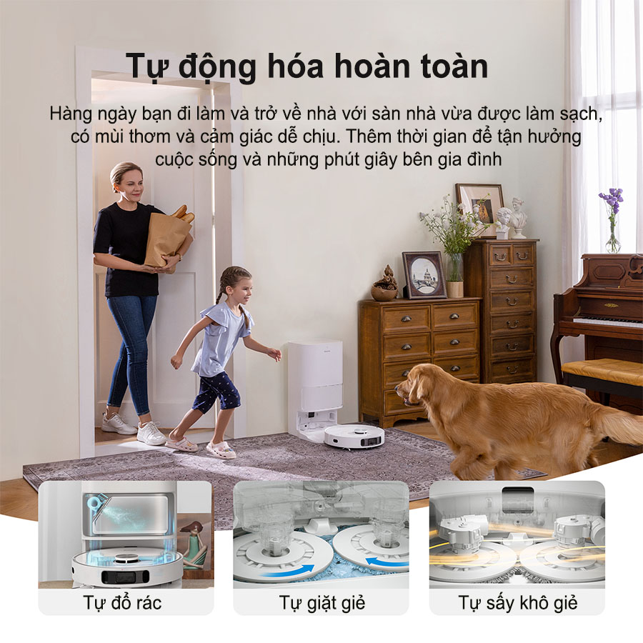 Robot Hút Bụi Lau Nhà Dreame L10 Ultra – Bản Quốc Tế - Hàng chính hãng