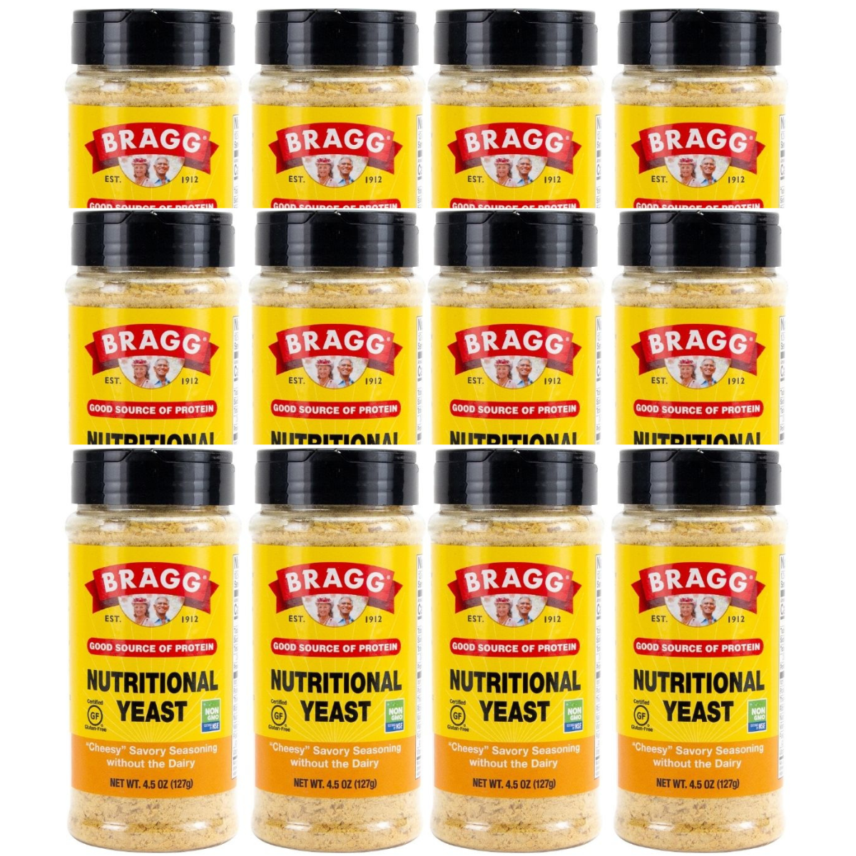Men dinh dưỡng Nutritional Yeast - Bragg