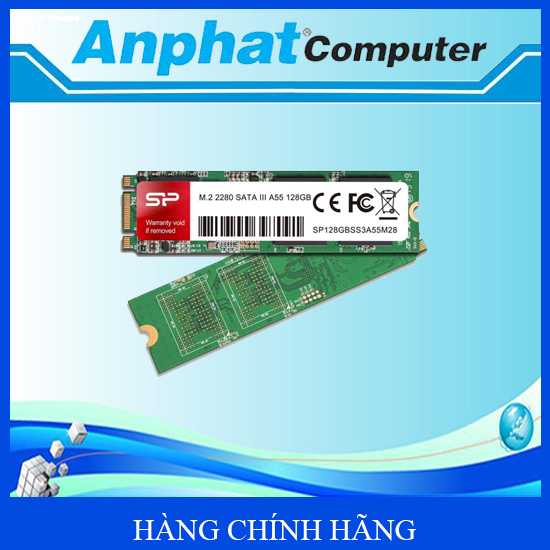 Ổ cứng SSD Silicon Power A55 128GB M.2 SATA3 - Hàng Chính Hãng