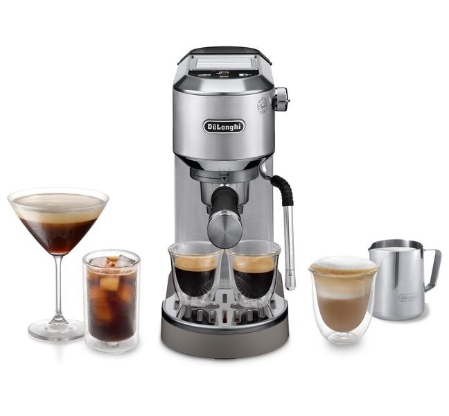 Máy pha cà phê espresso DeLonghi Dedica Duo EC890.M - Hàng Chính Hãng