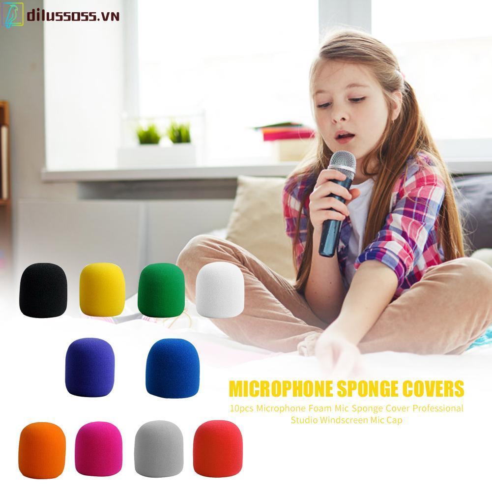 Set 10 Miếng Xốp Bọc Bảo Vệ Đầu Micro