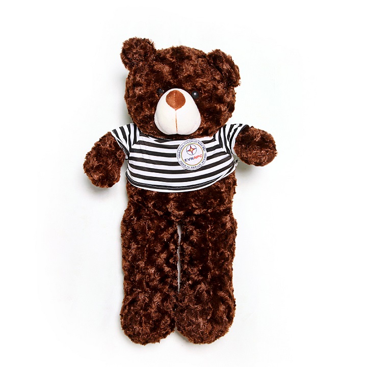 Gấu bông Teddy xinh xắn size 60cm - Tặng khẩu trang thời trang vải Su - Gấu Bông Sóc Nhí