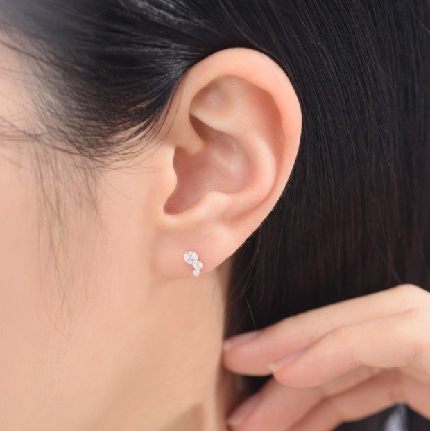 Bông Tai Vàng 14K - MOON Jewelry