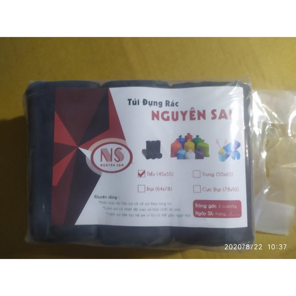 1 Bịch 3 cuộn bao rác màu đen tự phân hủy sinh học, 4 size: đặc đại, đại,trung và tiểu.cực rẻ,cực dai bền,đẹp