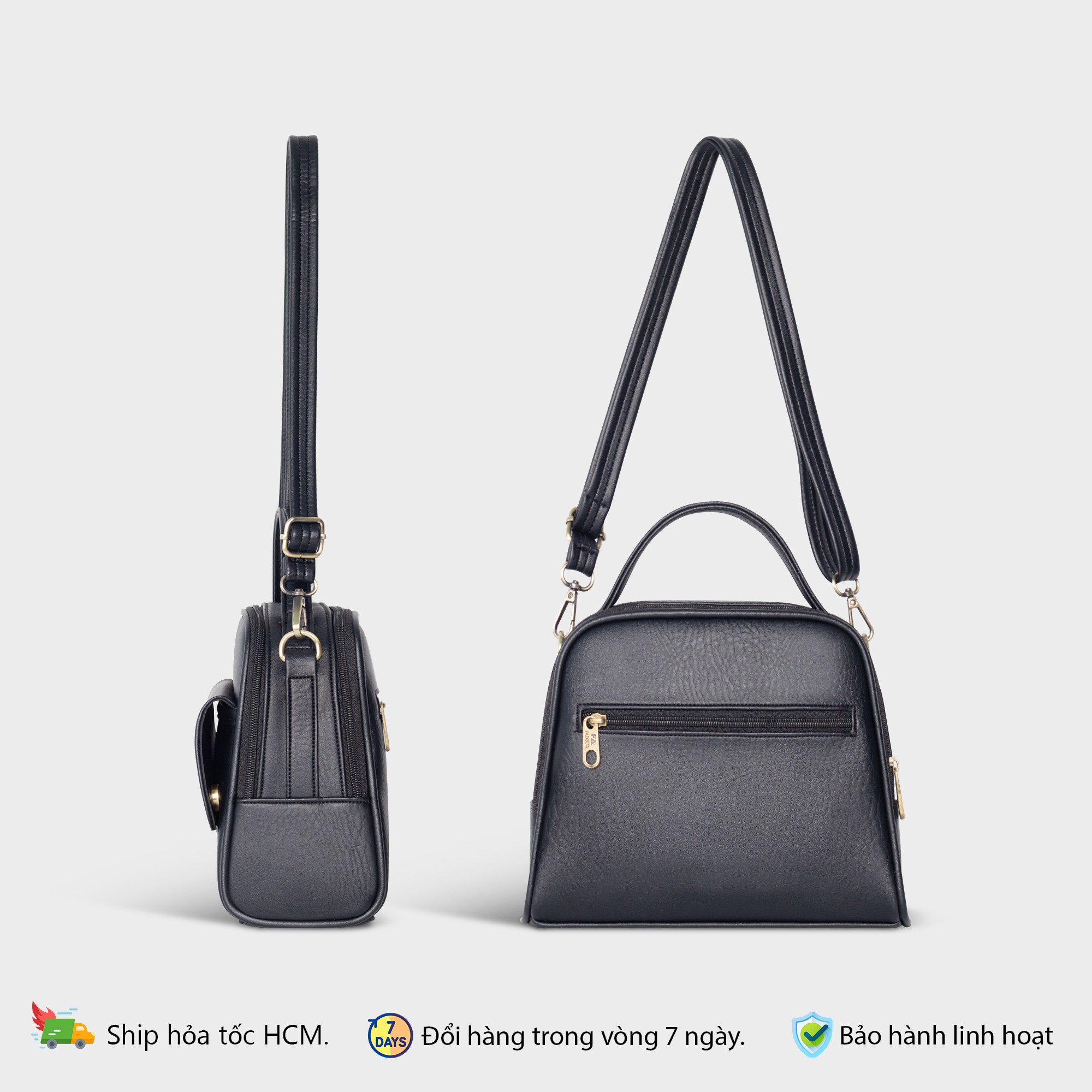 Túi đeo vai nữ size lớn cao cấp FADODA FN32
