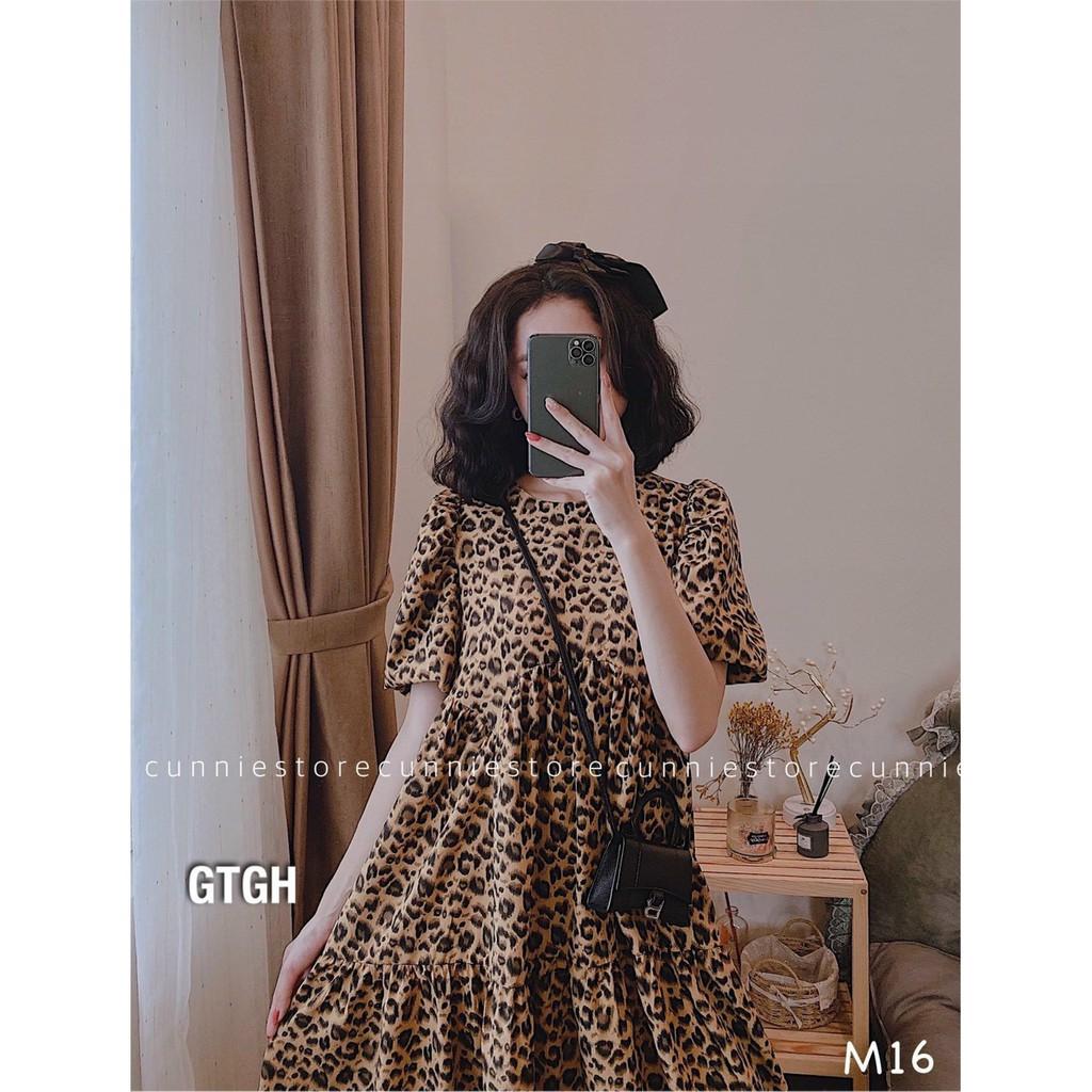 Váy bầu,đầm bầu công sở thiết kế dáng suông chất lụa hàn châu freesize tới 70kg