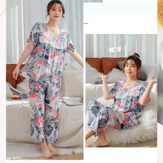 Đồ bộ nữ đẹp phong cách Hàn – đồ mặc nhà siêu xinh, bộ đồ ngủ thoải mái B52