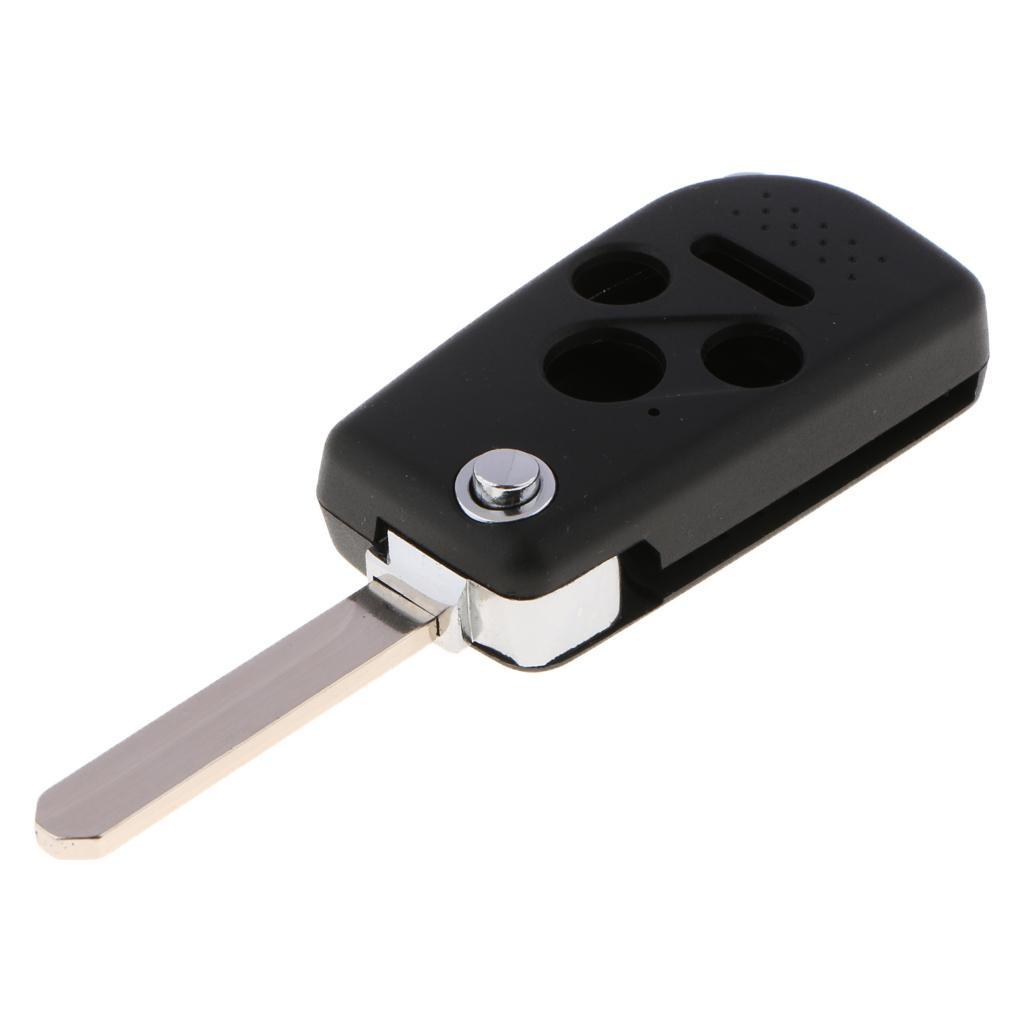 Replacement Shell Folding Remote  Fob 4 Button for