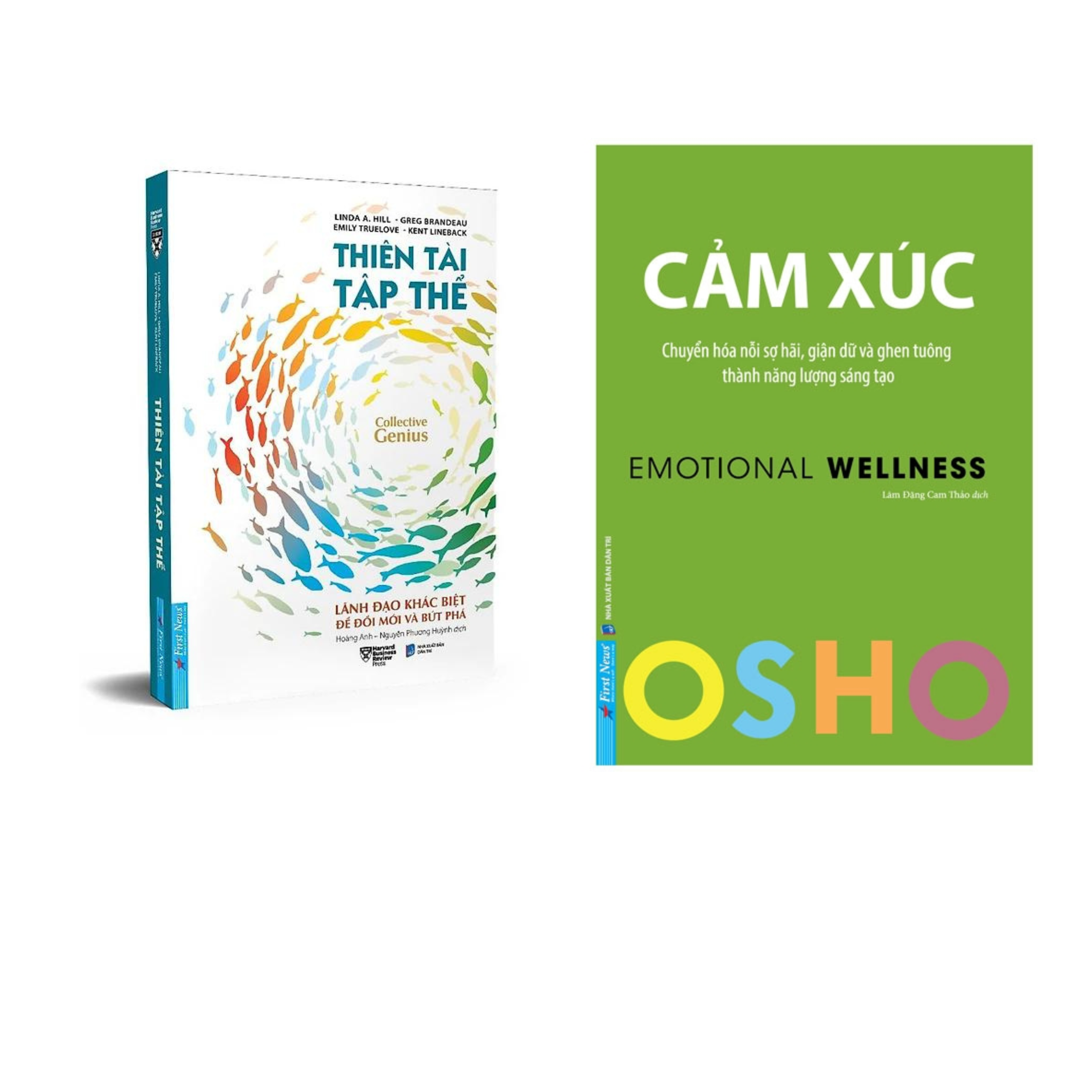 Combo 2 Cuốn : Thiên Tài Tập Thể+ Osho - Cảm Xúc