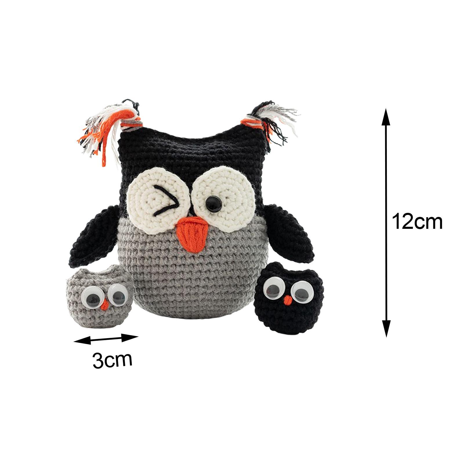 DIY Crochet Kit Hand Knitting Toy Classic for Birthday Gift Beginner Adults