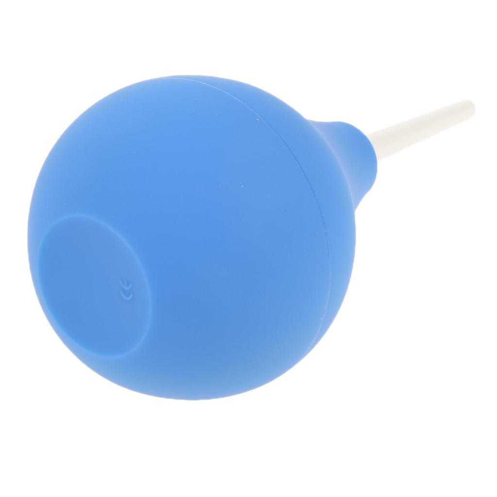 Mini Men Women Enema Bulb Clean Anal Silicone Douche with Nozzle Kit 220ml