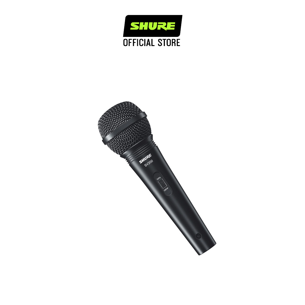 Micro Shure SV200-Q-X - Hàng chính hãng, chất lượng cao cấp giá tốt dùng cho karaoke &amp; thu âm