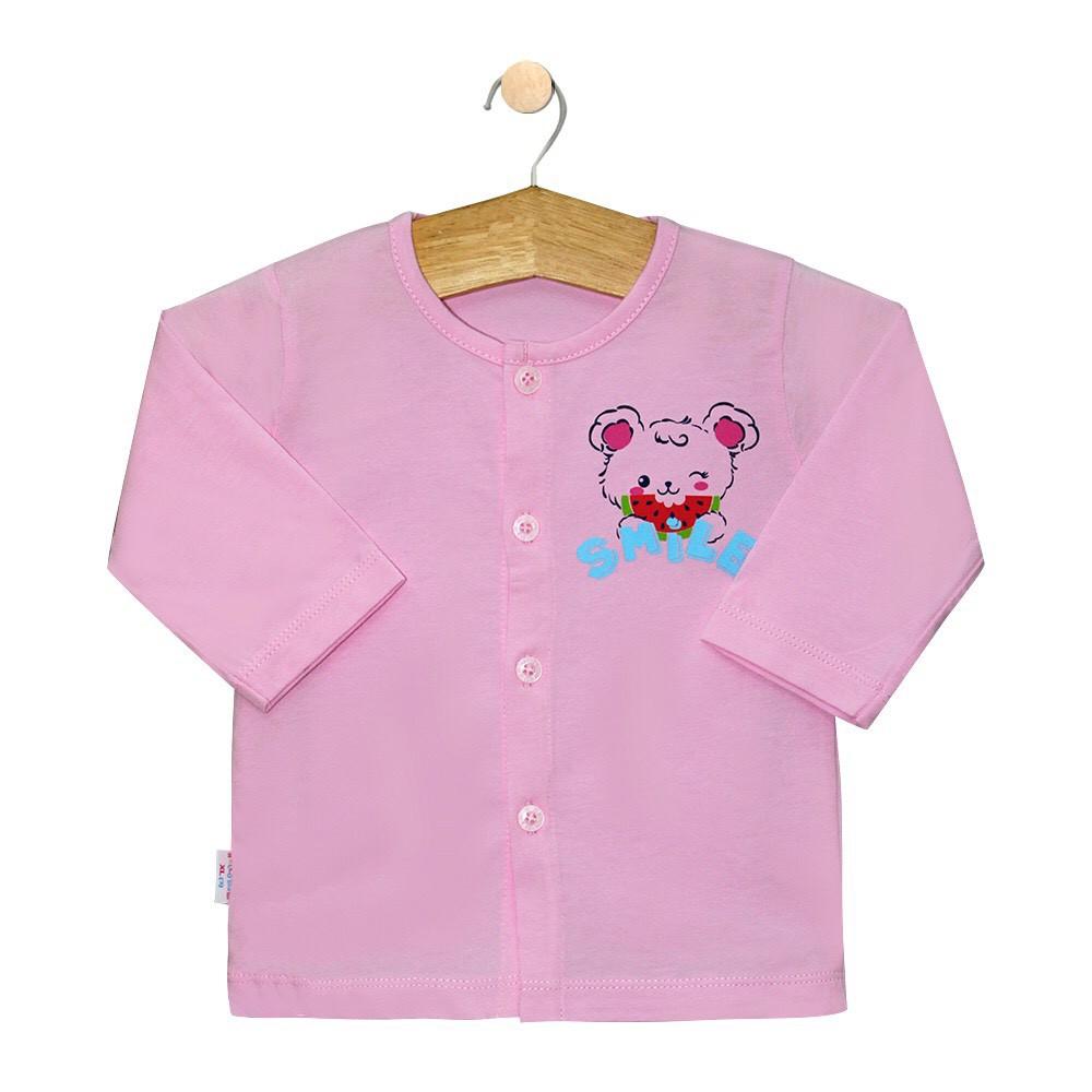 ÁO TAY DÀI CÚC GIỮA COTTON HELLO B&B