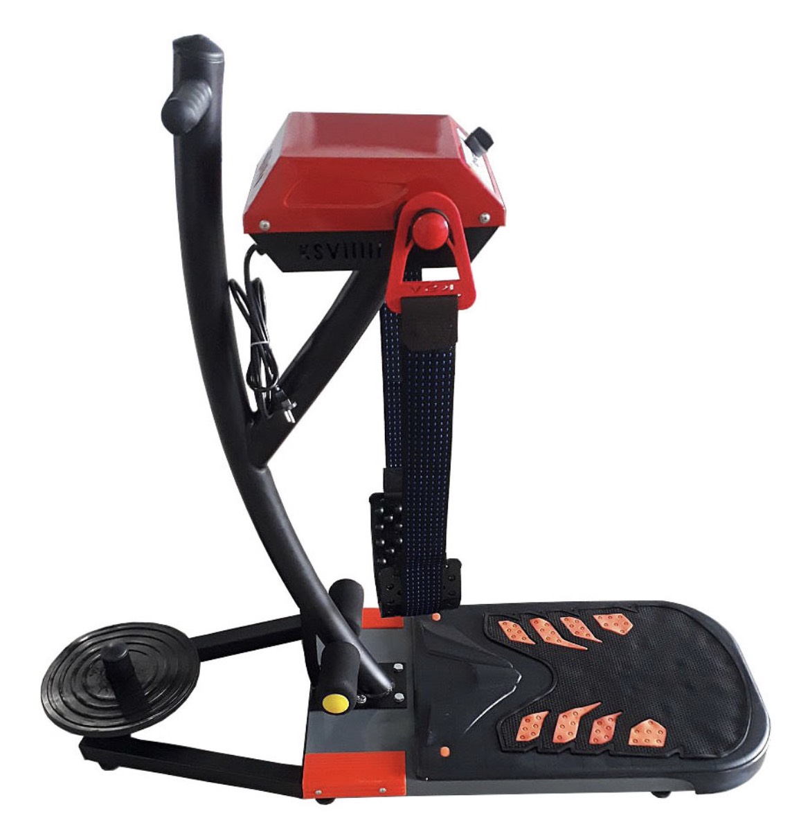 Máy rung bụng đứng xoay eo 2 in 1