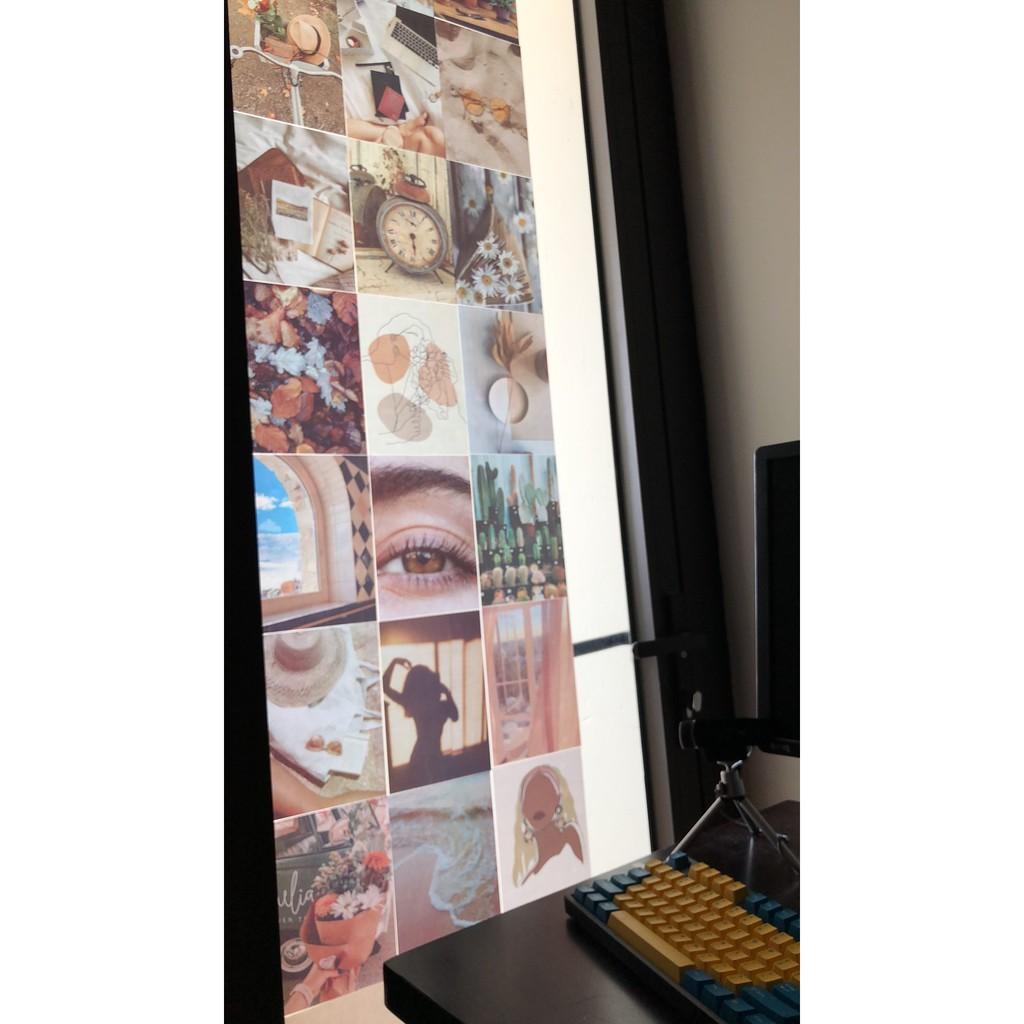 Set 24 hình Wall Collection Sticker dán tường trang trí decor phòng ngủ instargram - theme Mùa Thu 1304