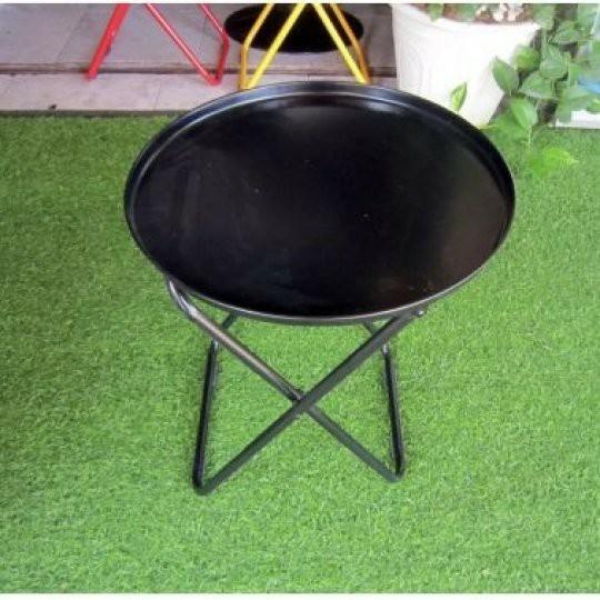 Bàn Tròn Sắt Xếp Gọn 40cm
