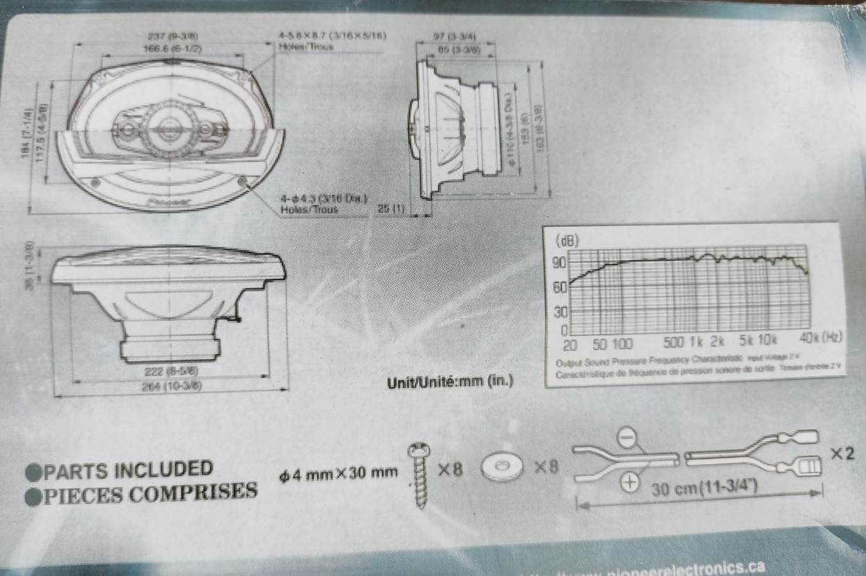 LOA Ô TÔ - LOA ĐỒNG TRỤC JBN 6989 - KÍCH THƯỚC MẶT 16X23.5CM - GIÁ 1 ĐÔI