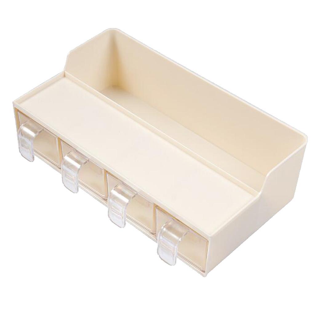 Multi-function Spice Jar Rack Condiment Pot Container Cruet Organizer