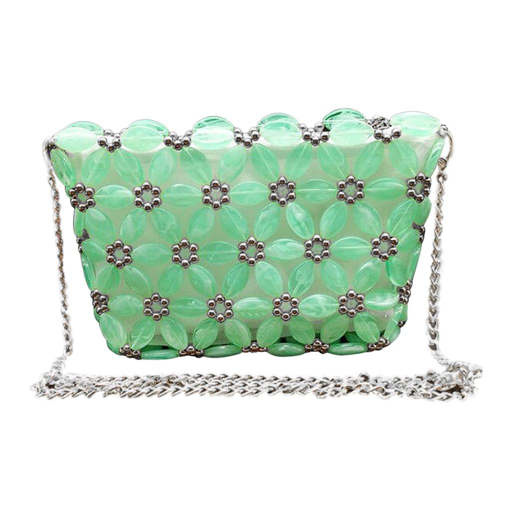DIY Art& Crafts Acrylic Beaded Bag Kits Crossbody Bag Making Supplies Tools