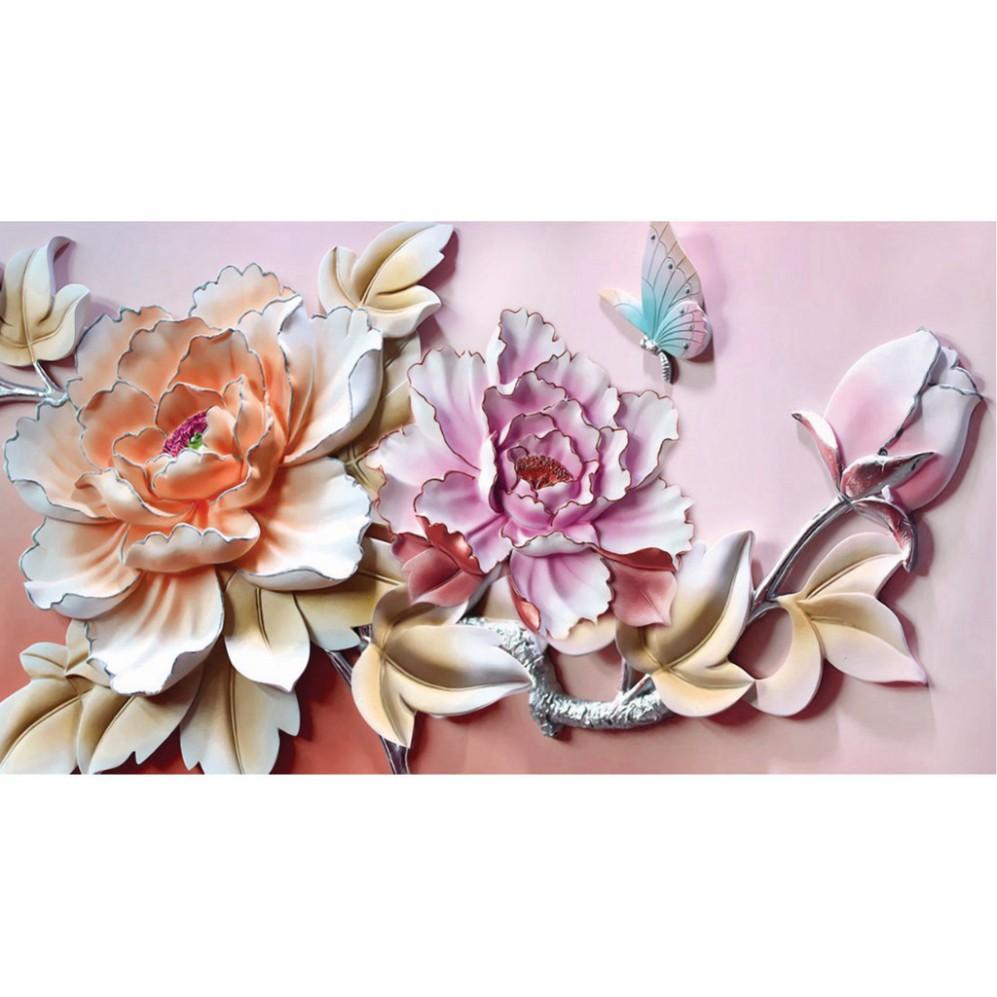 Tranh dán tường hoa mẫu đơn UD0328