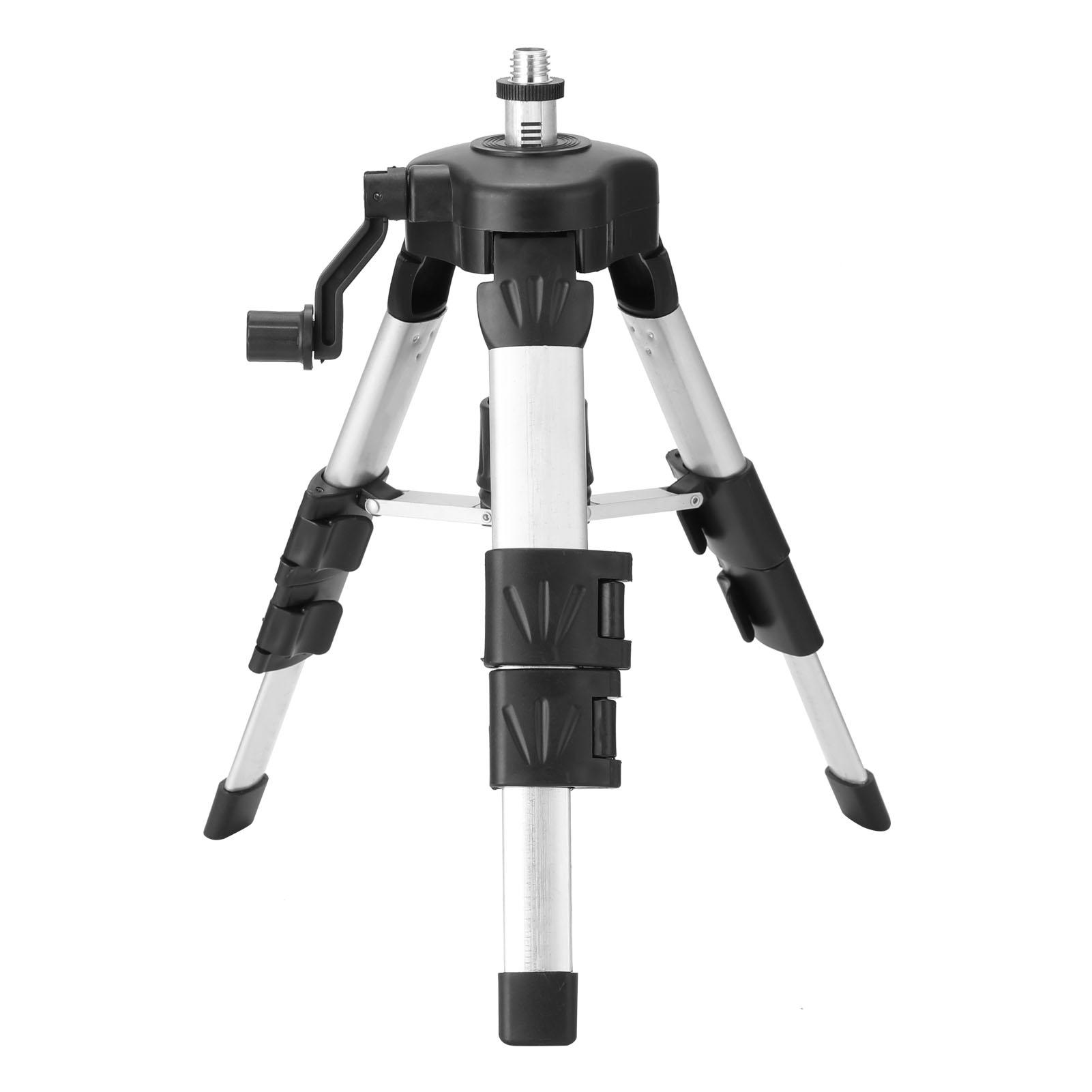 0.45M 3 Heights Adjustable Aluminum Alloy Extension Bar Tripod Stand For Laser Level with Bubble-level