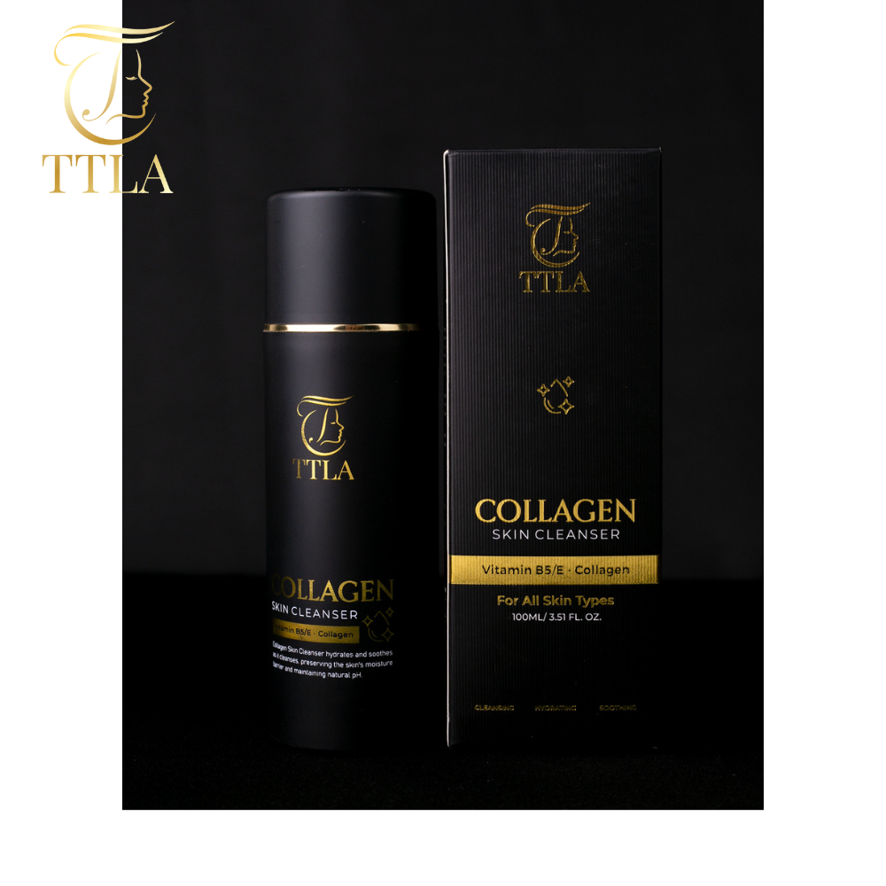 Sữa rửa mặt ngừa mụn cấp ẩm TTLA Collagen Skin Cleanser