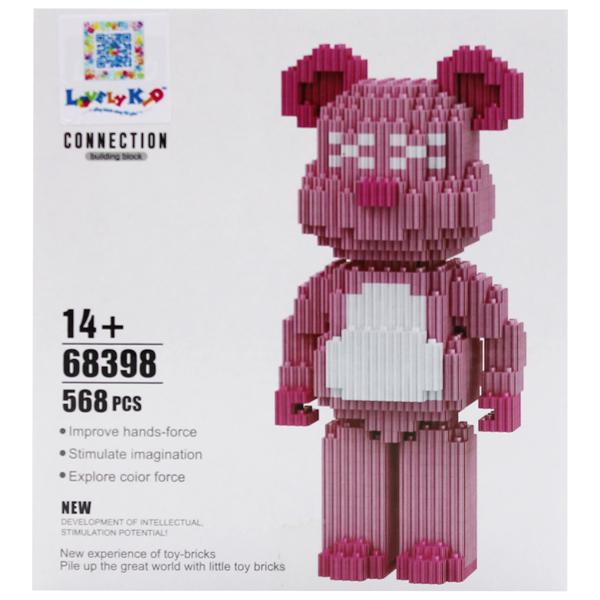 Đồ Chơi Lắp Ráp Mô Hình Nhân Vật Bearbrick - LinkGo 68398 (568 Mảnh Ghép)