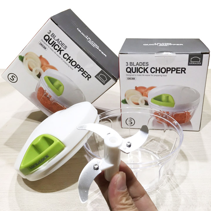 Dụng cụ băm rau củ quả Lock&amp;Lock Quick Chopper CKS308