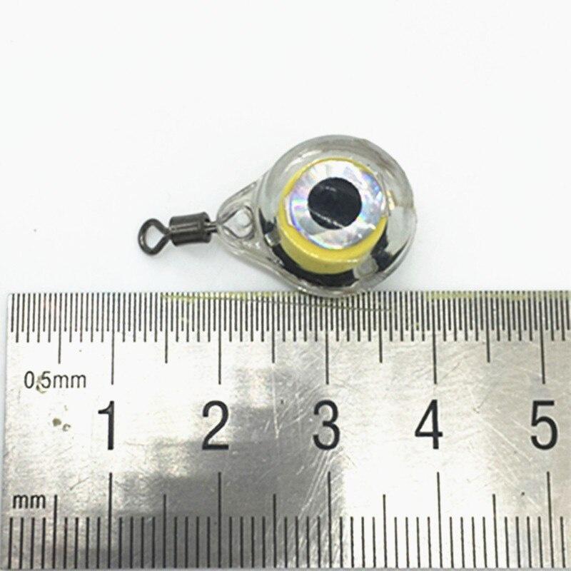 1pc Fishing Lure Light LED Deep Drop Underwater Attractive Fishing Light Waterproof Hook 3cm Green Red White 4 Colors Mini Lamp