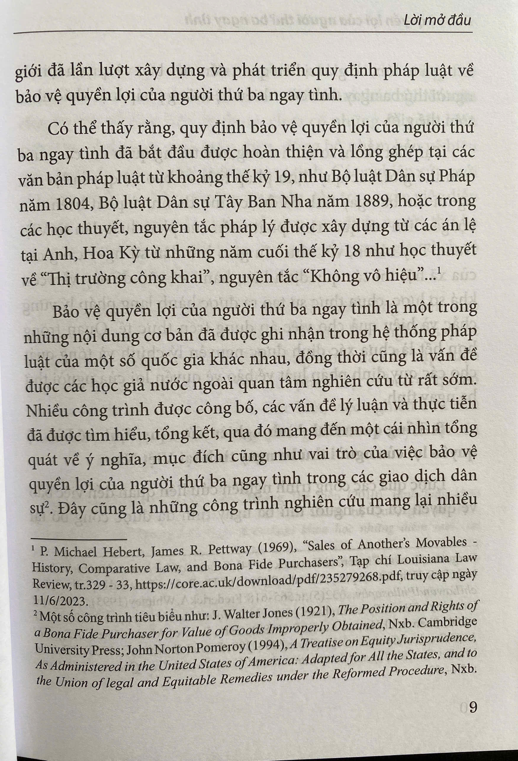 Bảo Vệ Quyền Lợi Của Người Thứ Ba Ngay Tình