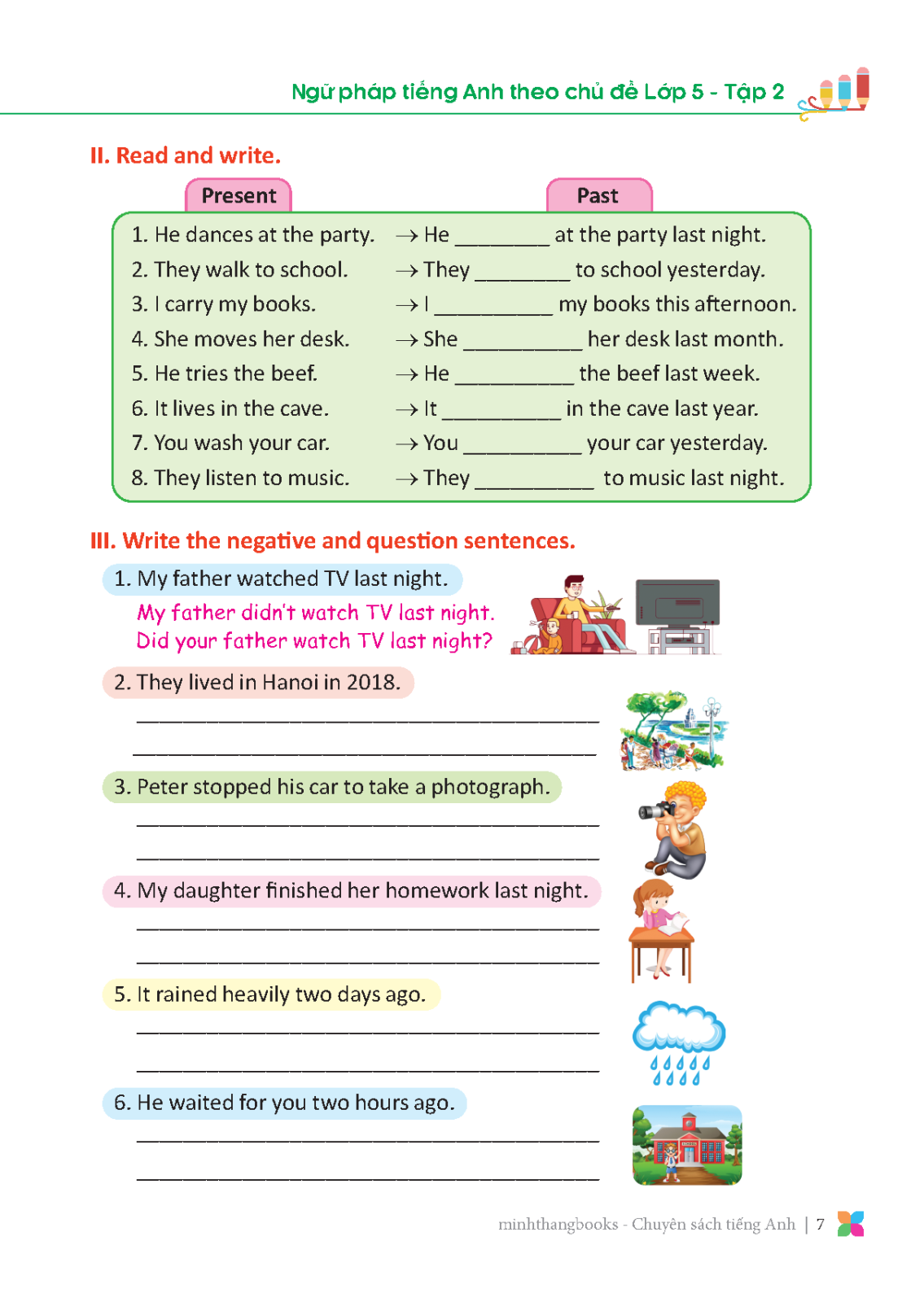 Primary Grammar - Ngữ Pháp Tiếng Anh Theo Chủ Đề Lớp 5 - Tập 2 (Tái Bản 2024)