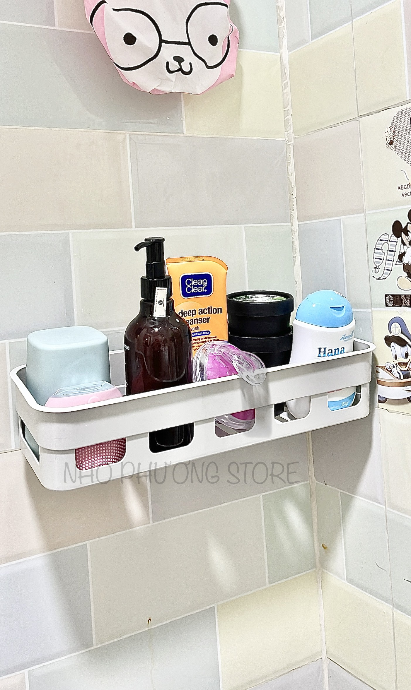 Kệ Đựng Đồ Nhà Tắm,Nhà Bếp Nhựa ABS Cao Cấp
