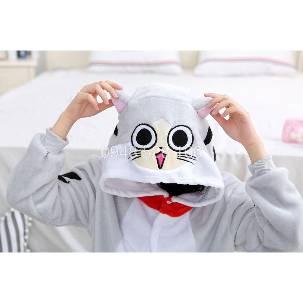 Bộ đồ hình thú đồ ngủ Mèo Chii Người Lớn