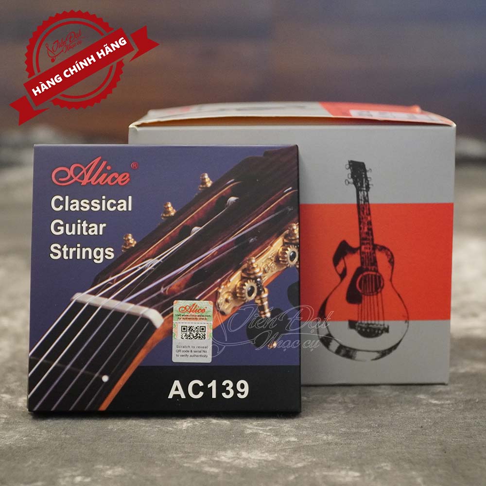 Bộ Dây Đàn Guitar Classic Alice AC139 - Hàng Chính Hãng