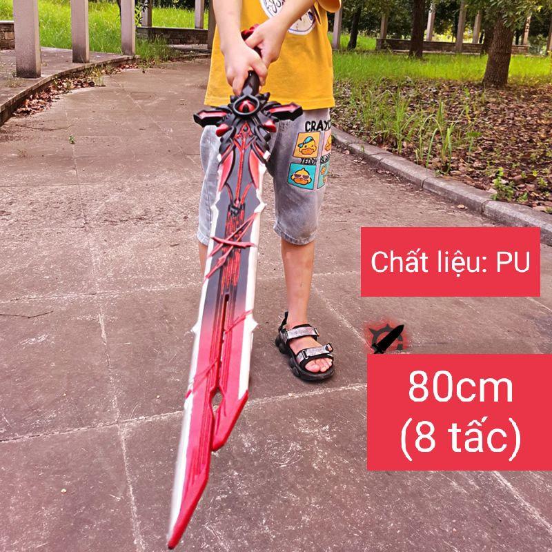 (Có Sẵn) Mô hình Genshin Impact Bằng PU - Đường cùng của sói dài 100cm Cực Kỳ Đẹp Mắt