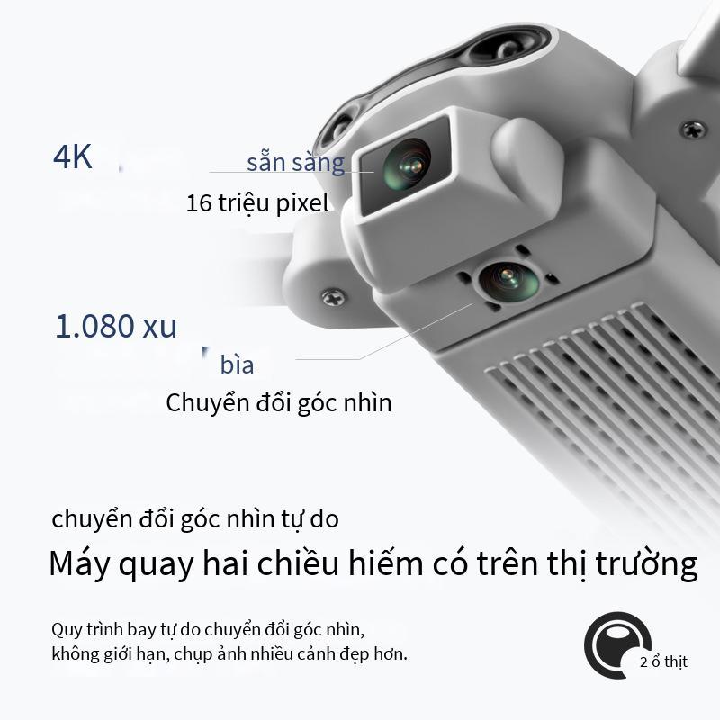 Giá thấp nhất Mini V9 Gấp Camera Kép Nhỏ 4K HD Chụp Ảnh Trên Không RC Máy Bay Quadcopter Đồ Chơi