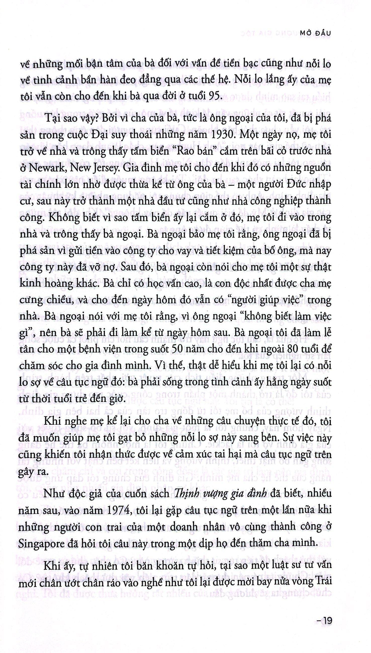 Thịnh Vượng Gia Tộc ( Bìa Mềm)