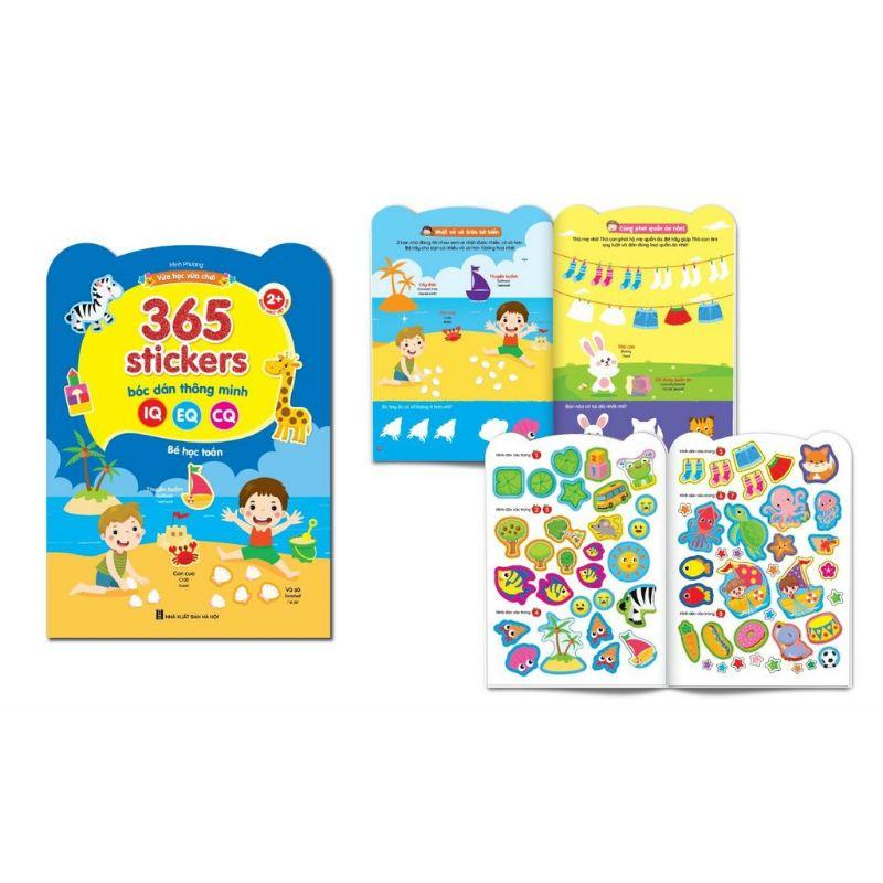 Bộ Sticker 365 đồ chơi bóc dán thông minh cho bé (6 chủ đề)