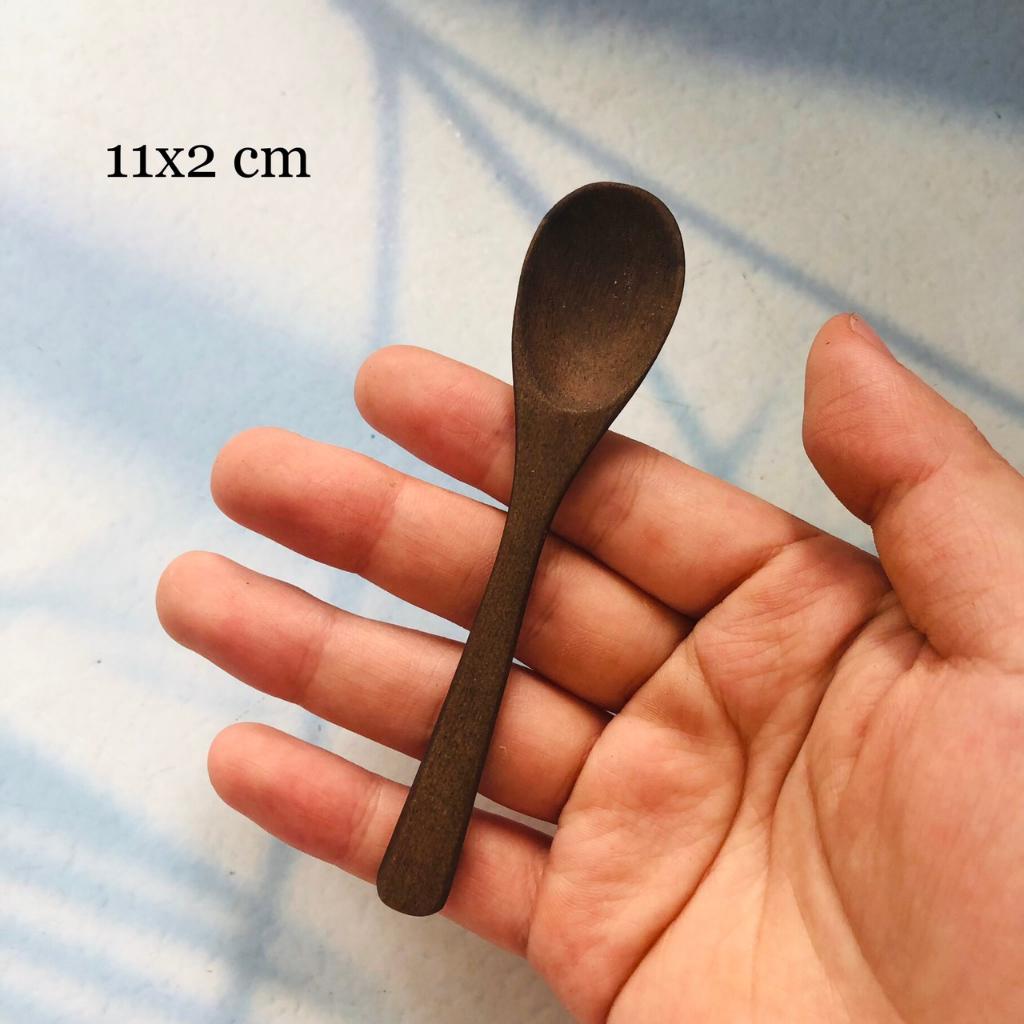 Thìa/Muỗng Gỗ Nhỏ Xinh, Thìa Ăn Chè, Soup, Nhiều Cỡ, Phụ Kiện Bàn Ăn, Chụp Ảnh Decor